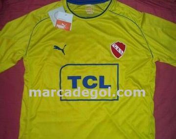 ¿Independiente utilizará una camiseta amarilla en el 2014?