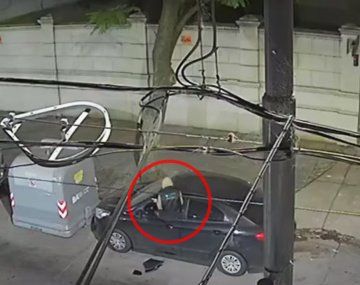 Vecina de Las Cañitas escrachó a un ladrón in fraganti: Mamagüevo