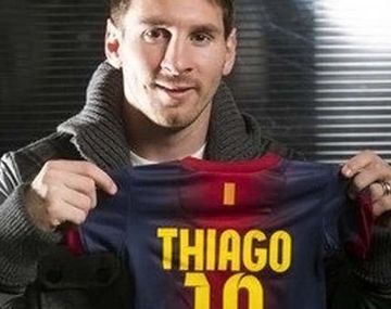 Messi: Thiago fue lo más grande que me pasó en la vida