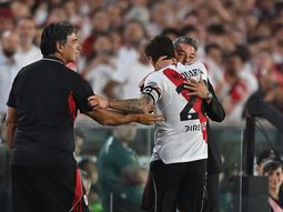 en la despedida de gallardo, freitas puso el 3-1 de river ante banfield en la despedida de gallardo, freitas puso el 3-1 de river ante banfield