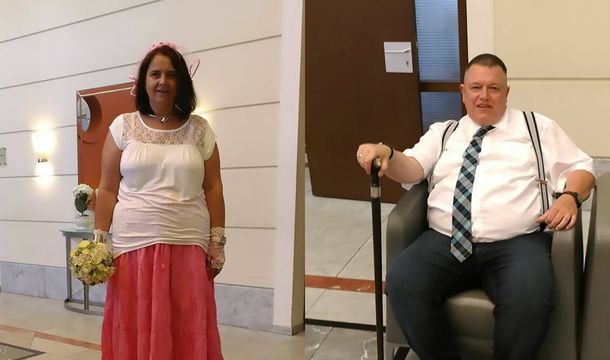 La última foto de la pareja