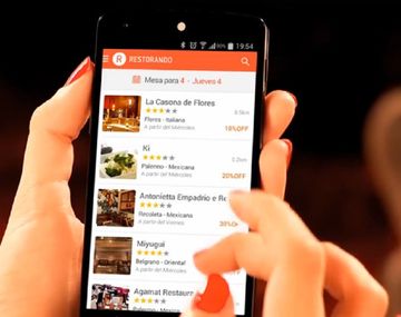 Famosa app marcó récord de reservas el Día del Amigo