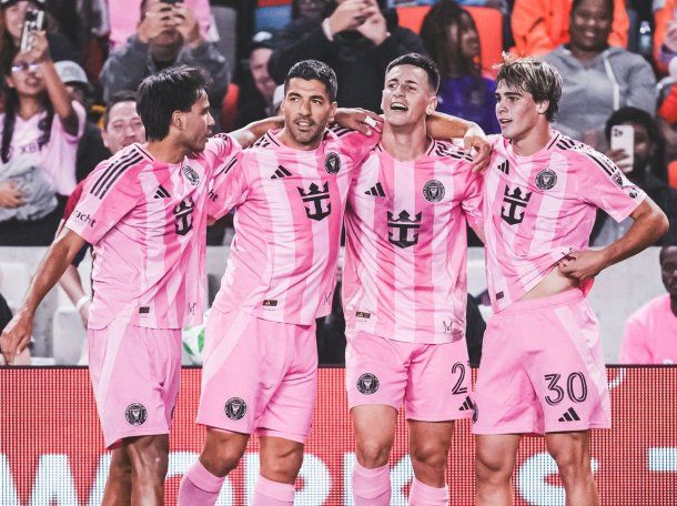 Sin Lionel Messi, Inter Miami goleó 4-1 a Houston Dynamo en la MLS