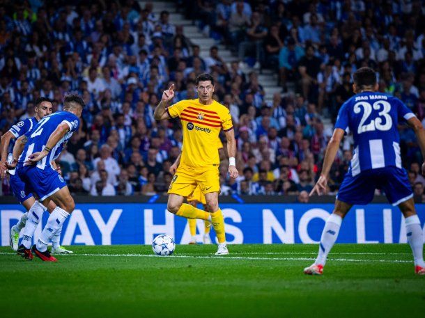 Robert Lewandowski se lesionó y se perderá el clásico con el Real Madrid