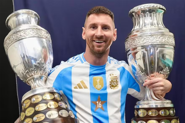 Lionel Messi entre los mejores jugadores argentinos según la IA.