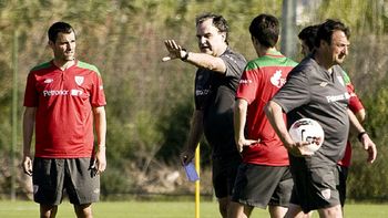 El Loco durante su etapa en el Bilbao El Loco durante su etapa en el Bilbao