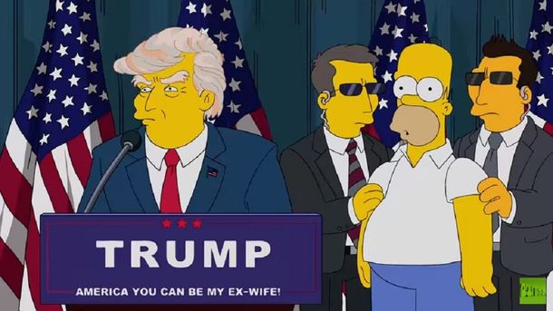 El guionista de Los Simpson habló del capítulo premonitorio sobre Trump