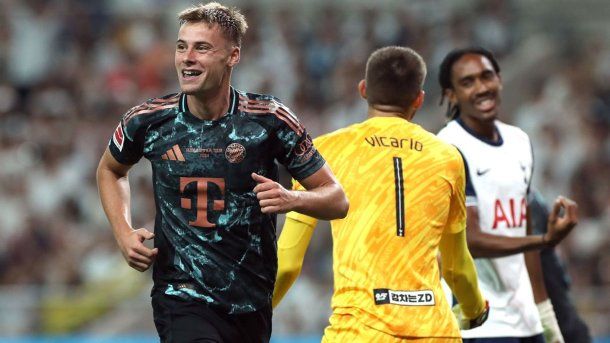 Bayern Munich venció a Tottenham en Corea del Sur