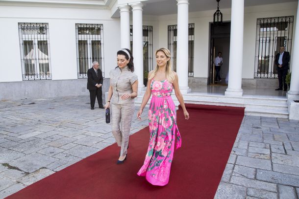Fabiola Y&aacute;&ntilde;ez junto Anna Hakobyan en Olivos