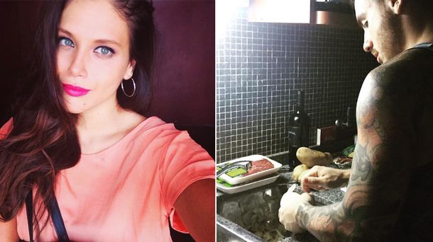 La noche romántica de Barbie Vélez y Fede Bal