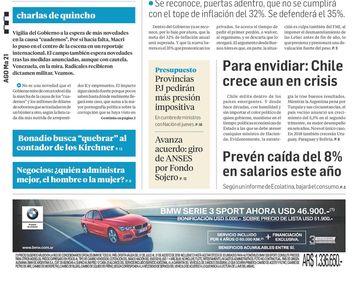 Tapas de diarios del martes 21 de agosto de 2018