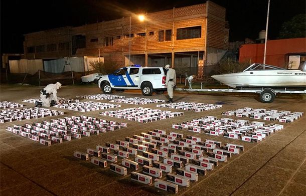 Formosa: secuestran 8.500 atados de cigarrillos que intentaron entrar de contrabando