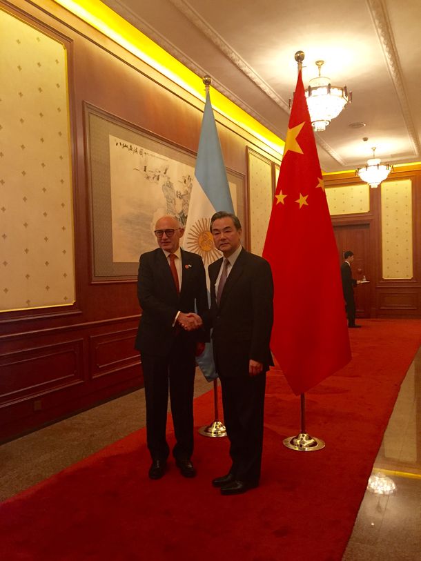 Timerman se reunió con su par de China: repasaron la agenda bilateral