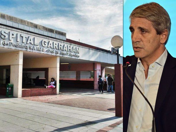 Trabajadores del Garrahan denuncian que recaudación del hospital va a parar a un fondo de inversión de Luis Caputo