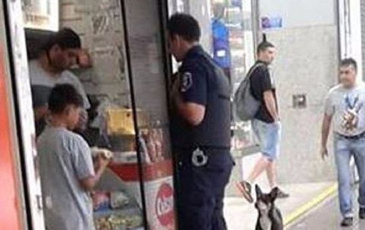 Nahuel Suárez un policía con gran corazón