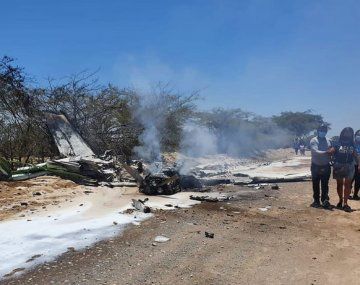 Perú: se estrelló una avioneta con turistas que sobrevolaba las líneas de Nazca