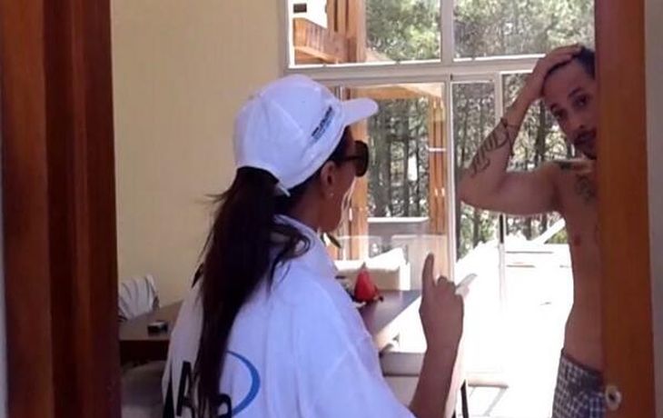 Así sorprendieron a Fariña en una mansión que figuraba como baldío