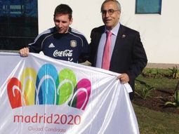 madrid 2020 sumo el apoyo de messi a su candidatura olimpica madrid 2020 sumo el apoyo de messi a su candidatura olimpica