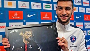 el perfecto frances de javier pastore tras recibir una distincion el perfecto frances de javier pastore tras recibir una distincion
