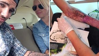 el nuevo tatuaje de mauro icardi en su brazo dedicado a wanda nara el nuevo tatuaje de mauro icardi en su brazo dedicado a wanda nara