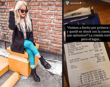 Ticket viral: una joven cordobesa fue a comer a Fiorito, gastó $615.000 y sentenció que la comida es normal