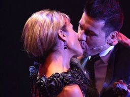 Maravilla le partió la boca de un beso a Iliana Calabró