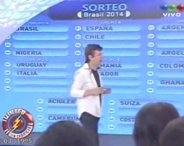 La imperdible parodia del sorteo del Mundial