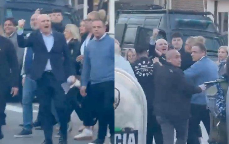 Tensión en Junín: la provocadora reacción de José Luis Espert al ser abucheado