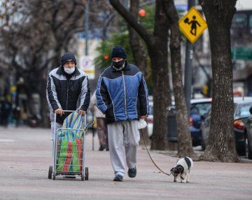 Jueves helado con temperaturas bajo cero en el Conurbano