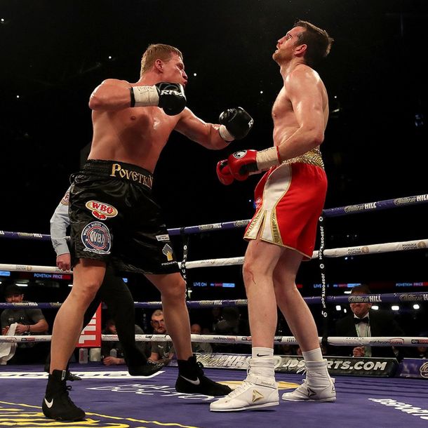 Povetkin se quedó con el título con un terrible nocaut