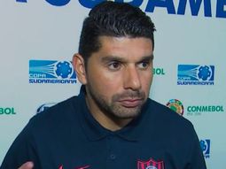 Néstor Ortigoza haba tras el partido ante Chapecoense Néstor Ortigoza haba tras el partido ante Chapecoense