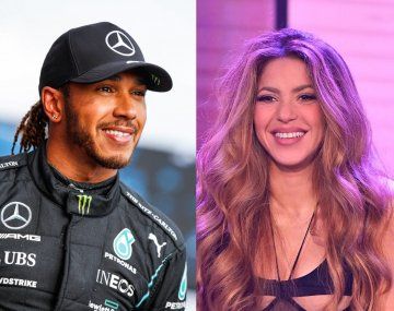 El pedido de Hamilton a su equipo de F1 respecto a Shakira