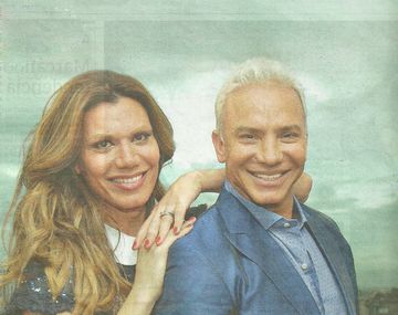 Florencia de la V y Flavio Mendoza se amigaron