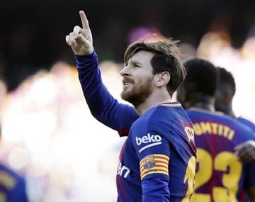 Lionel Messi - Crédito:&nbsp;@FCBarcelona_es