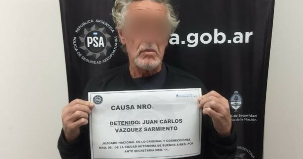 Detienen a Vázquez Sarmiento, ladrón de bebés de la dictadura