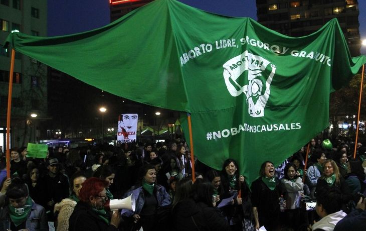 El derecho a decidir cruzó fronteras: Chile realizó su séptima marcha por el aborto legal