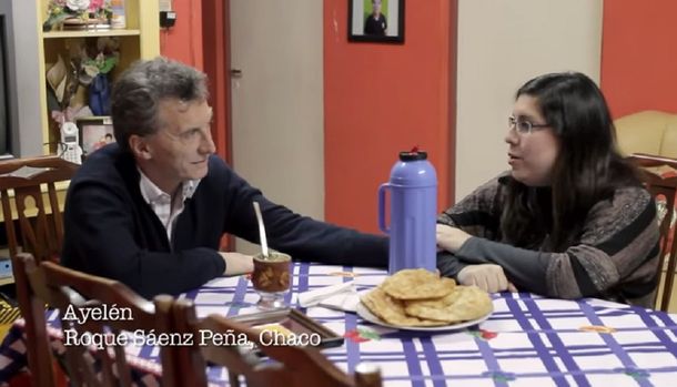 Mates, selfies y torta frita: mirá el spot de campaña de Mauricio Macri