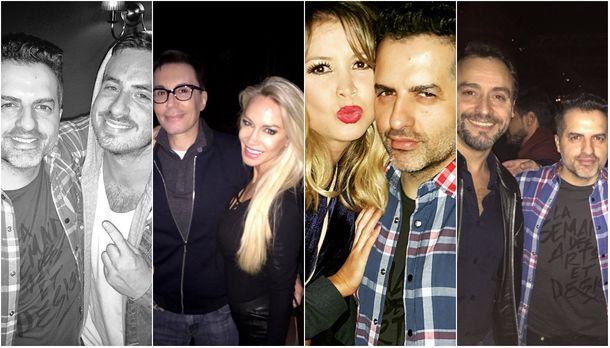 Los looks de los famosos en el cumpleaños de Ángel De Brito