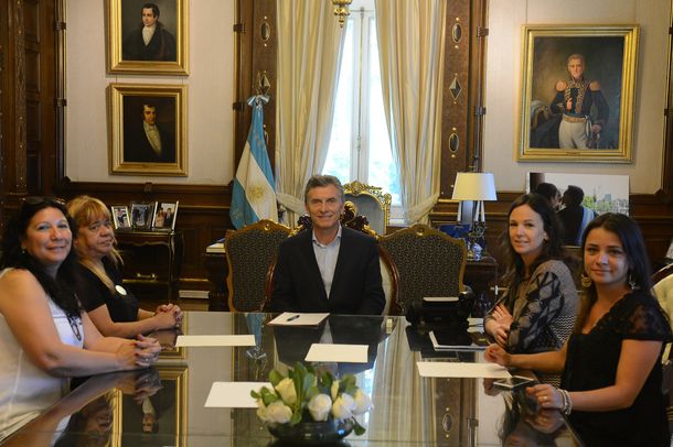 Macri se reunió con las Madres contra el paco
