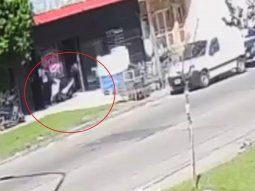 Video: así fue el momento en el que el comerciante de La Plata mató a uno de los dos delincuentes