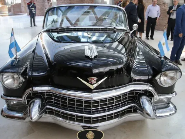 El Cadillac descapotable de Perón que Javier Milei podría usar en la asunción presidencial