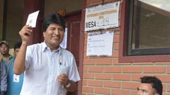 voto evo: esperamos llegar a un nuevo record de participacion voto evo: esperamos llegar a un nuevo record de participacion