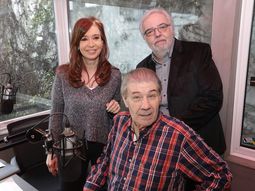 La entrevista de Cristina Kirchner con Víctor Hugo Morales