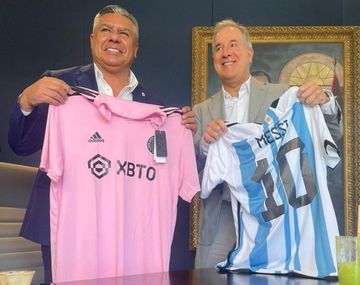 El mensaje de Chiqui Tapia para Messi: El Inter Miami tiene un nuevo hincha