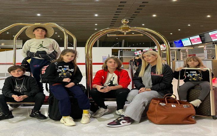 Wanda Nara regresó a Argentina tras el escándalo con la China Suárez