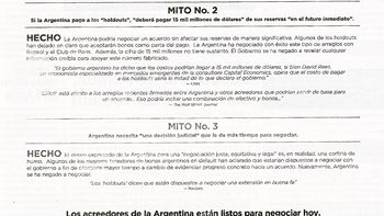 los fondos buitre enumeran los mitos argentinos en una solicitada en el pais los fondos buitre enumeran los mitos argentinos en una solicitada en el pais