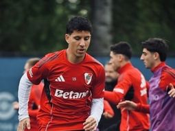 Driussi se recupera de la lesión: cómo está y cuándo podría volver a jugar en River