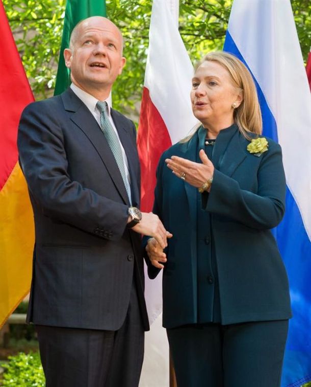 Hillary y Hague