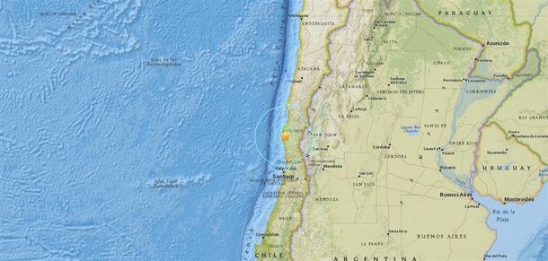 Sismo de 6,8 grados sacudió Chile y se sintió en varias provincias argentinas