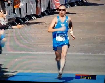 Urban la pasó mal, pero llegó a la meta